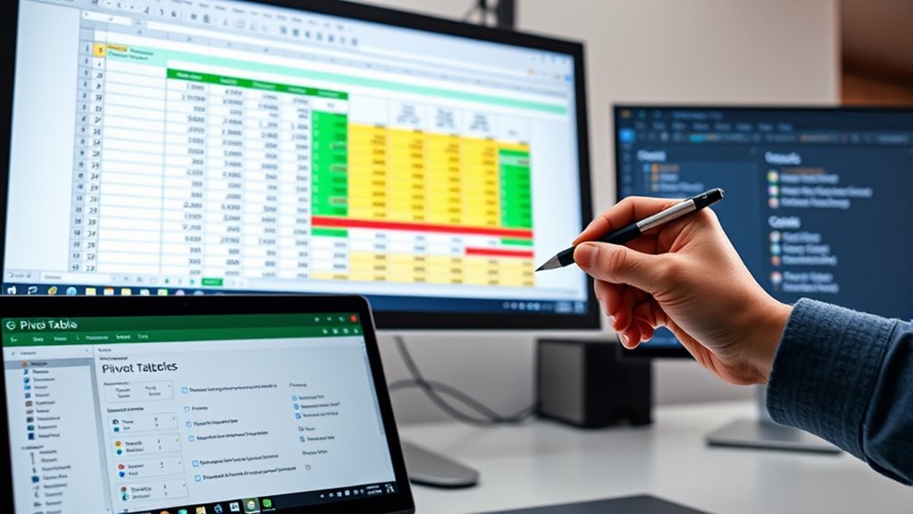 advanced pivot table calculations