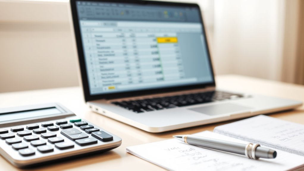 calculate data variance in excel