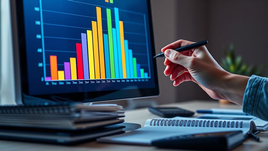 calculating data percentile values