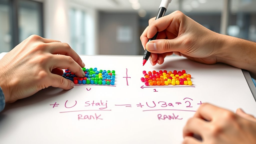calculating u statistic significance