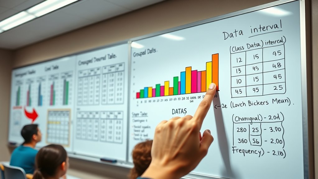 grouped data mean estimation