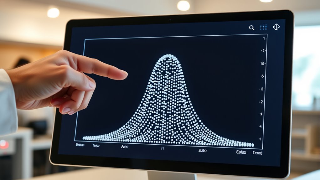 normal distribution data analysis