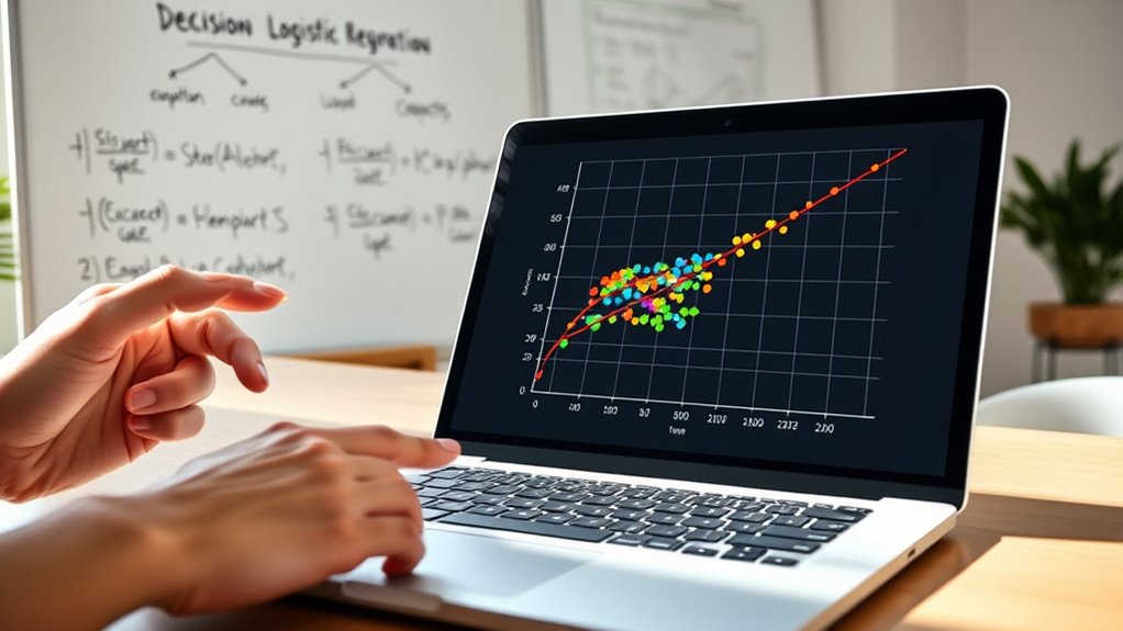 predicts categorical outcomes probabilities