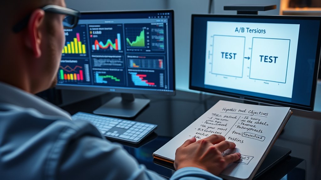 set clear test hypotheses