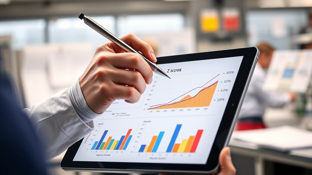 standardized data point comparison