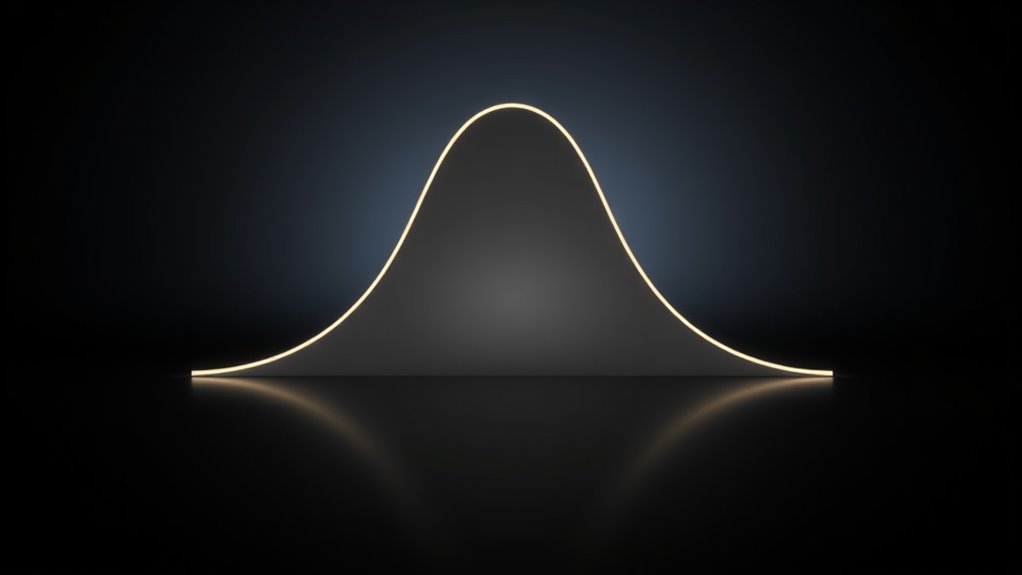visualize recognize normal distribution