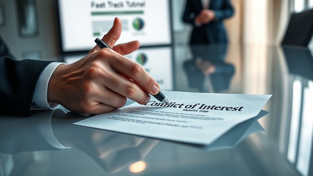 conflict of interest guidelines