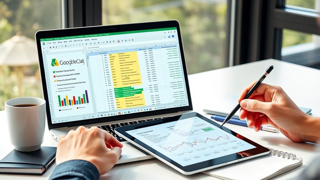 hidden google sheets statistics