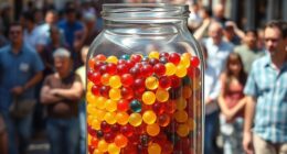 probability stabilizes with size