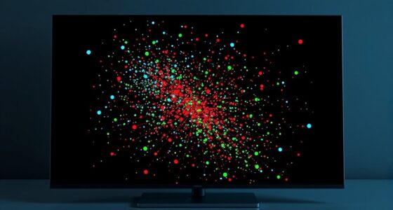 vivid colorful data visualization
