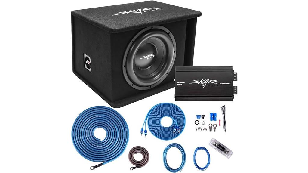 12 inch subwoofer package