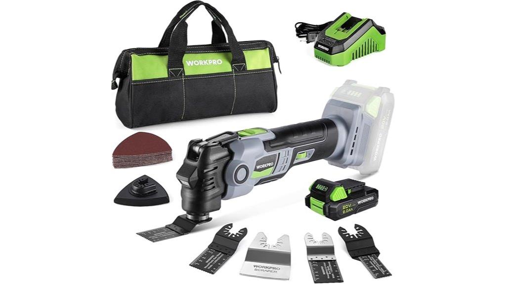 20v oscillating tool kit