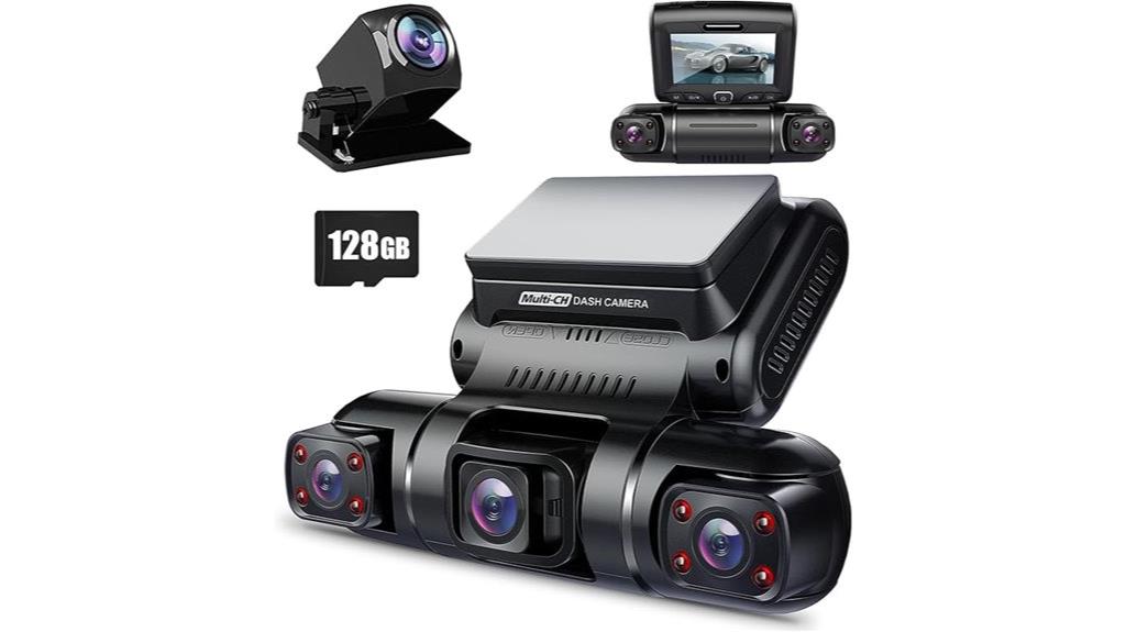 360 degree car dash cam