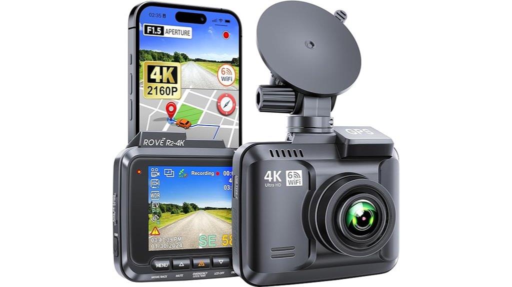 4k dash cam features
