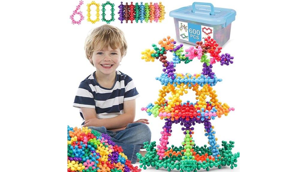 600 piece building set