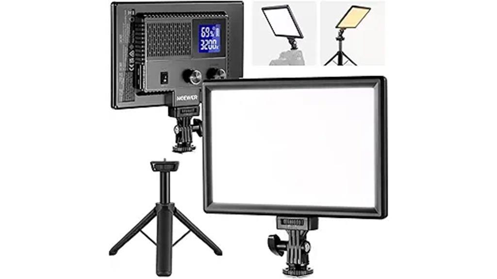 9 led panel with stand