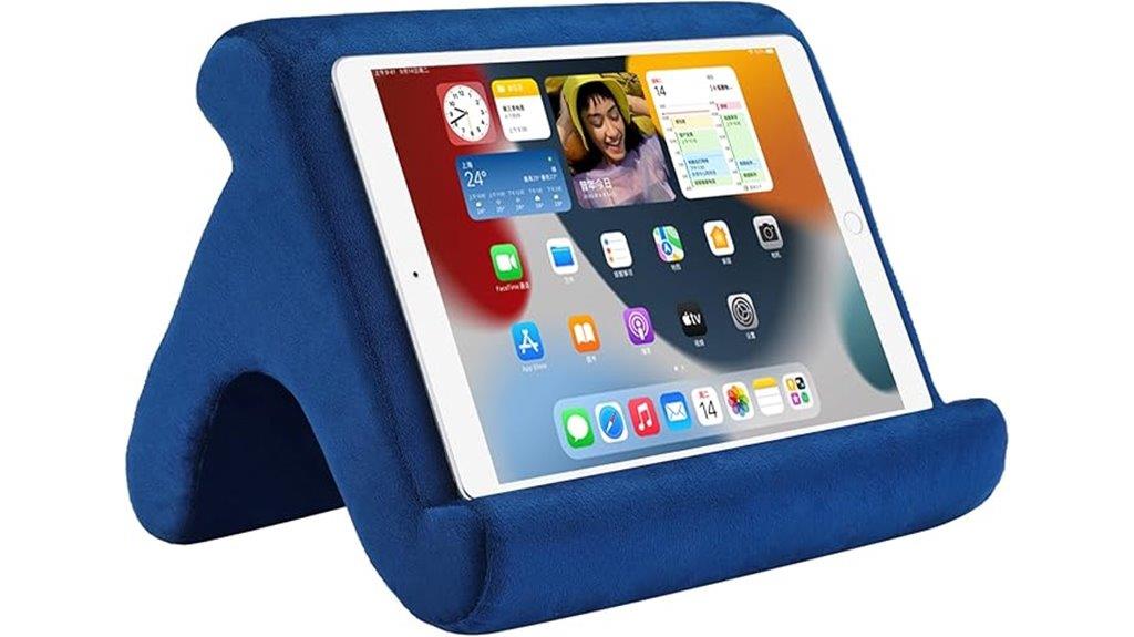 adjustable bed tablet holder