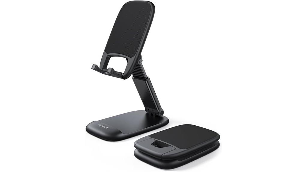 adjustable desk phone holder