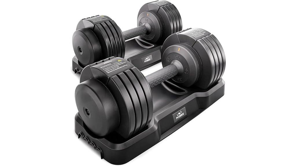 adjustable dumbbells for home