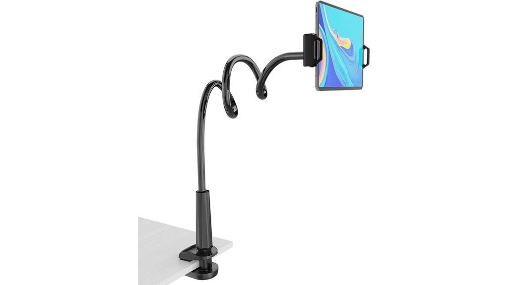 adjustable flexible device holder