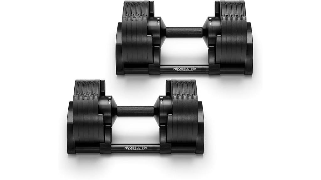 adjustable home dumbbell set