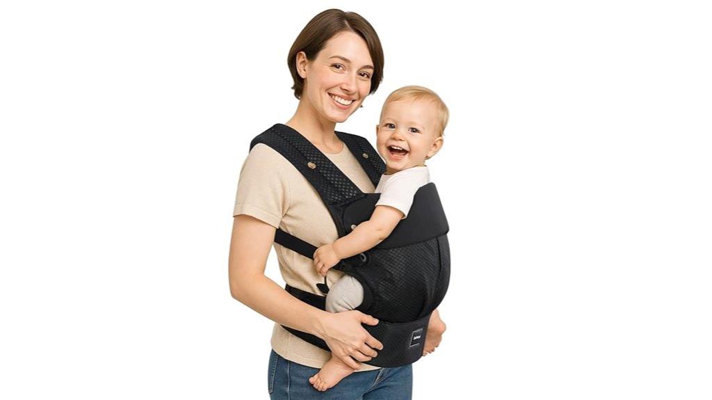 adjustable lumbar baby carrier
