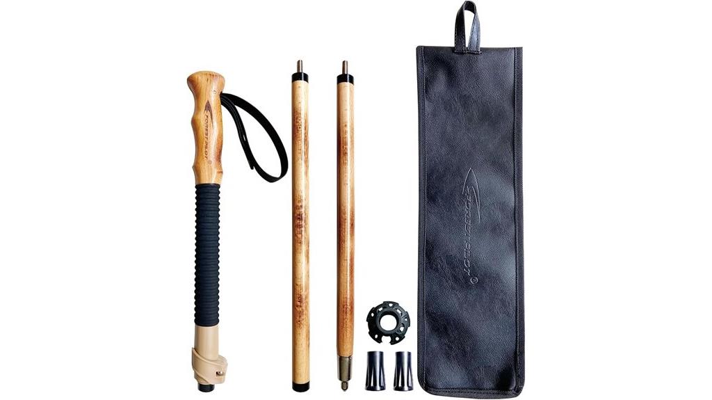 adjustable one pack trekking poles