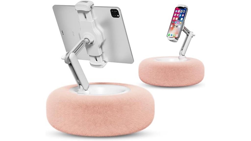adjustable tablet pillow holder