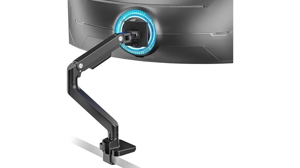 adjustable ultrawide monitor arm