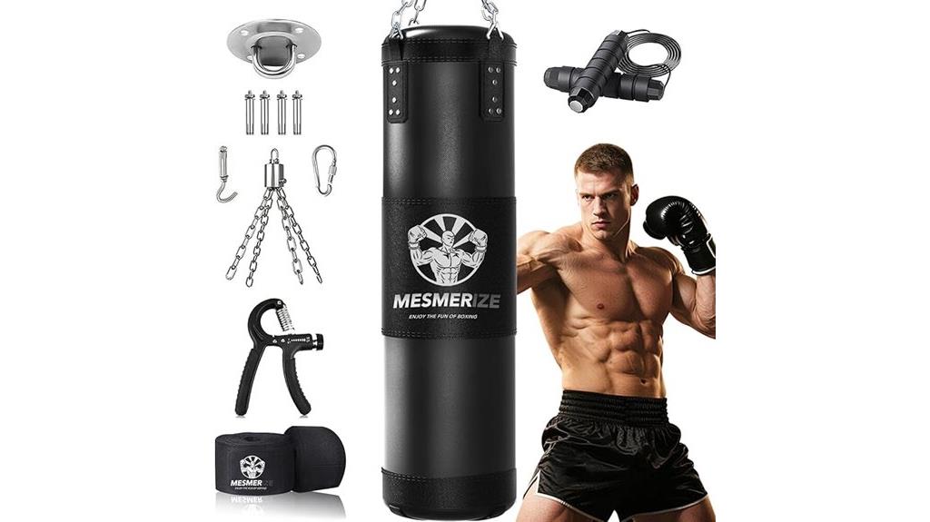 adult punching bag workout