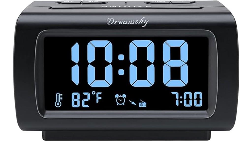 alarm clock with fm