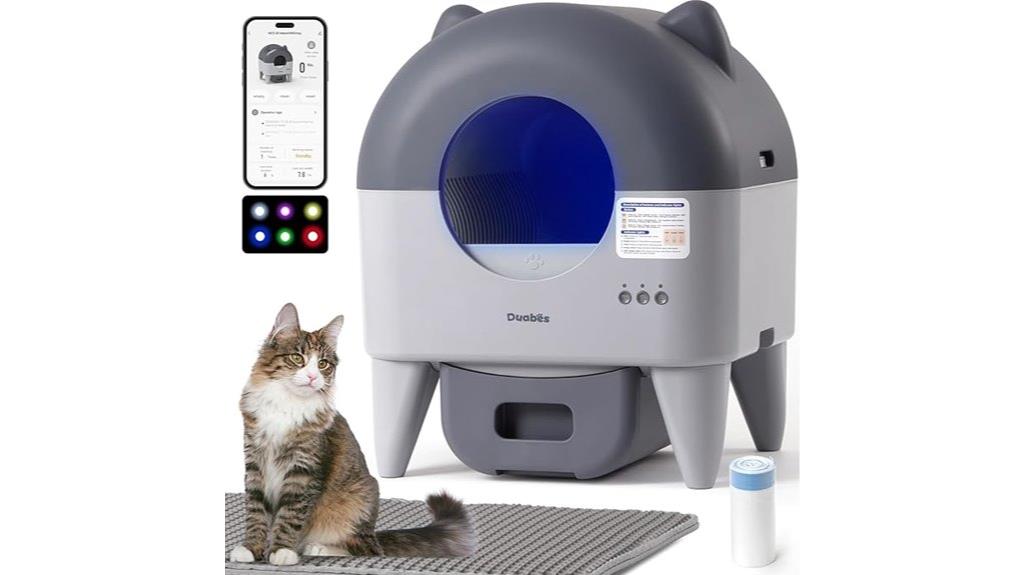 automatic smart cat litterbox