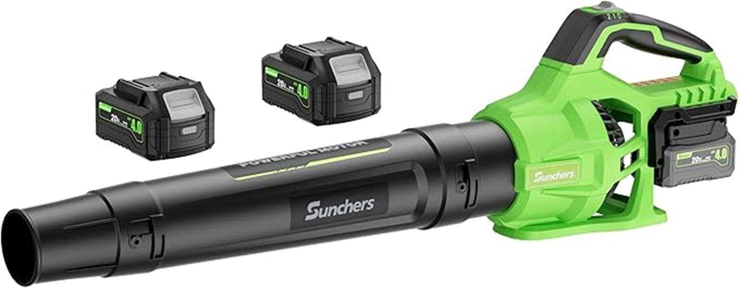 battery powered leaf blower