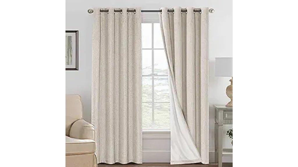 blackout bedroom curtain panels