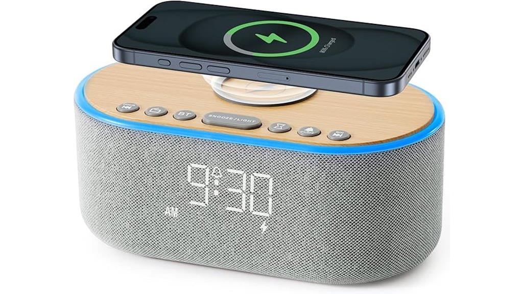 bluetooth fm radio alarm
