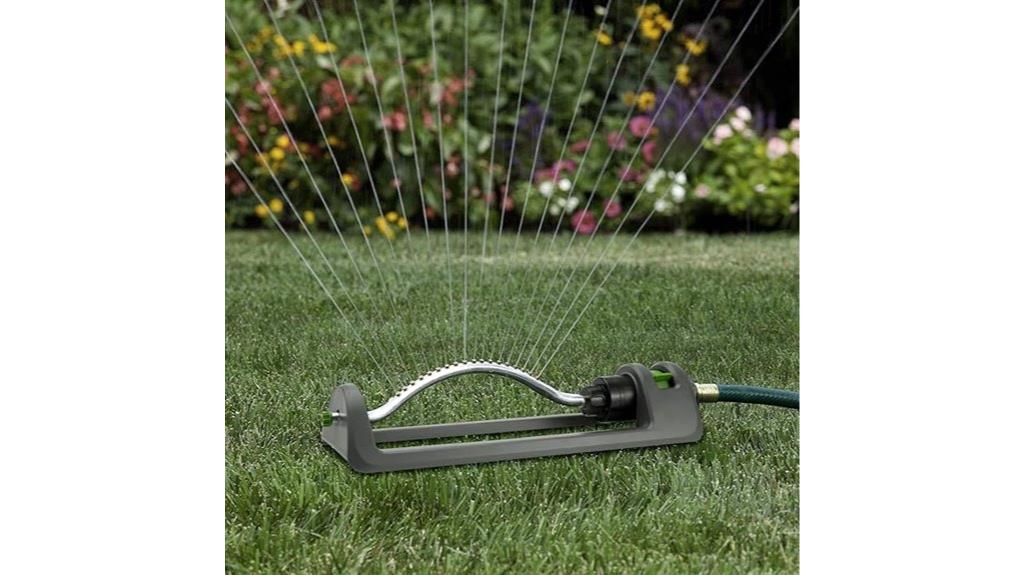 brass nozzle oscillating sprinkler