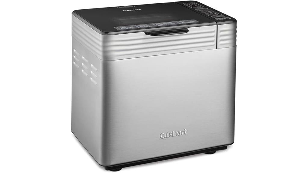 bread maker with 16 menus