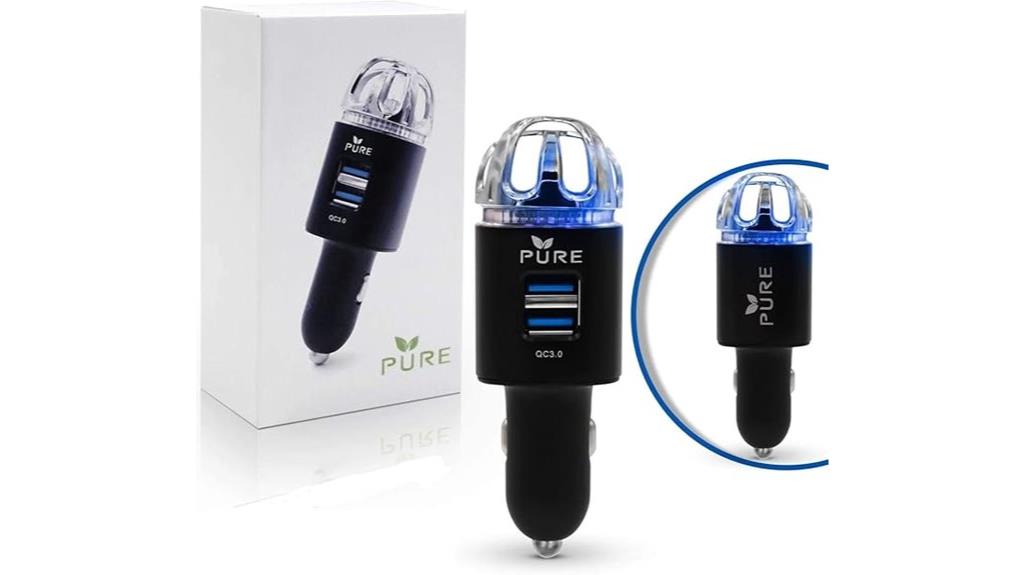 car ionizer with charger