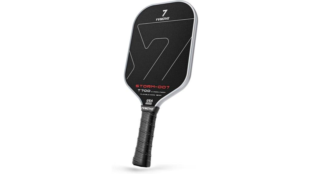 carbon fiber pickleball paddle