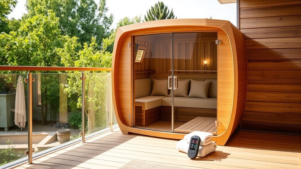choosing safe portable saunas