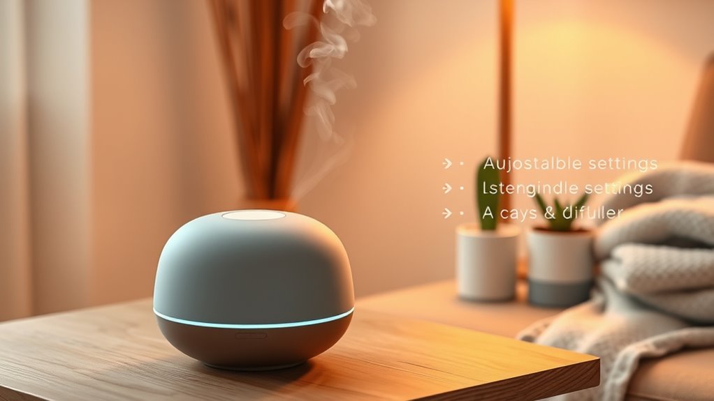 choosing suitable diffuser features