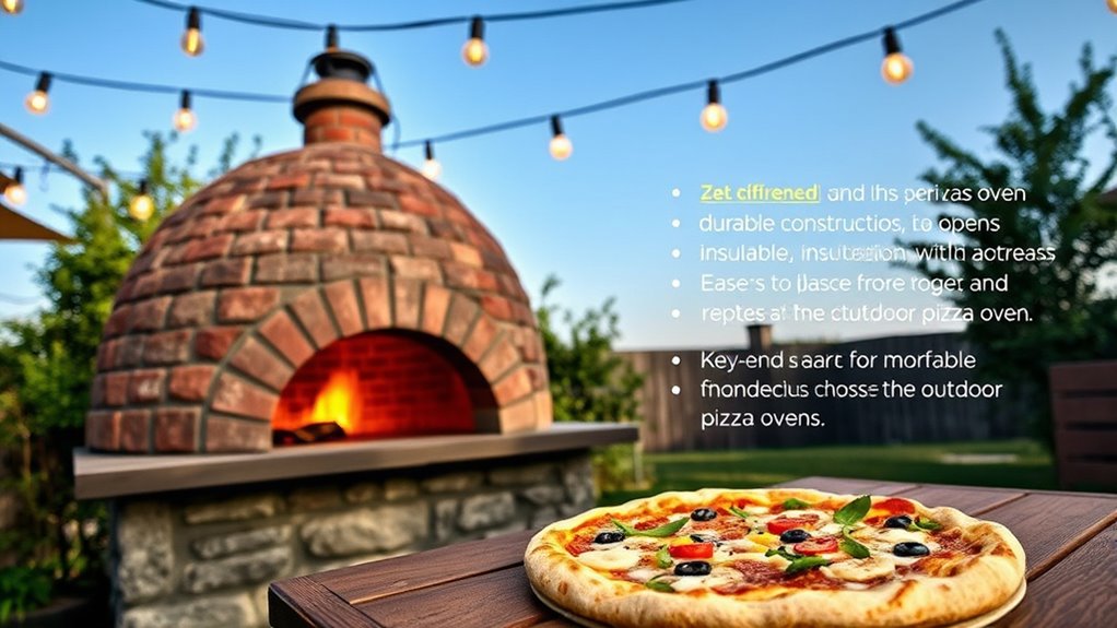 choosing the right outdoor oven