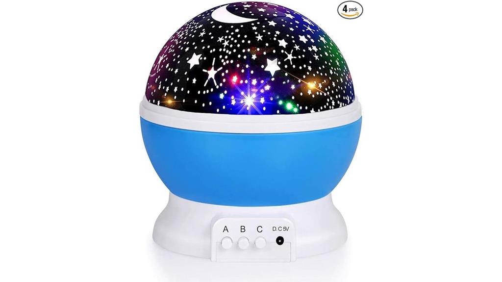 color changing star projector