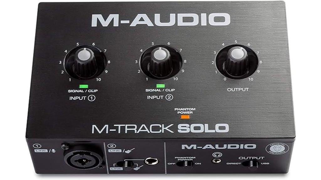 compact usb audio interface