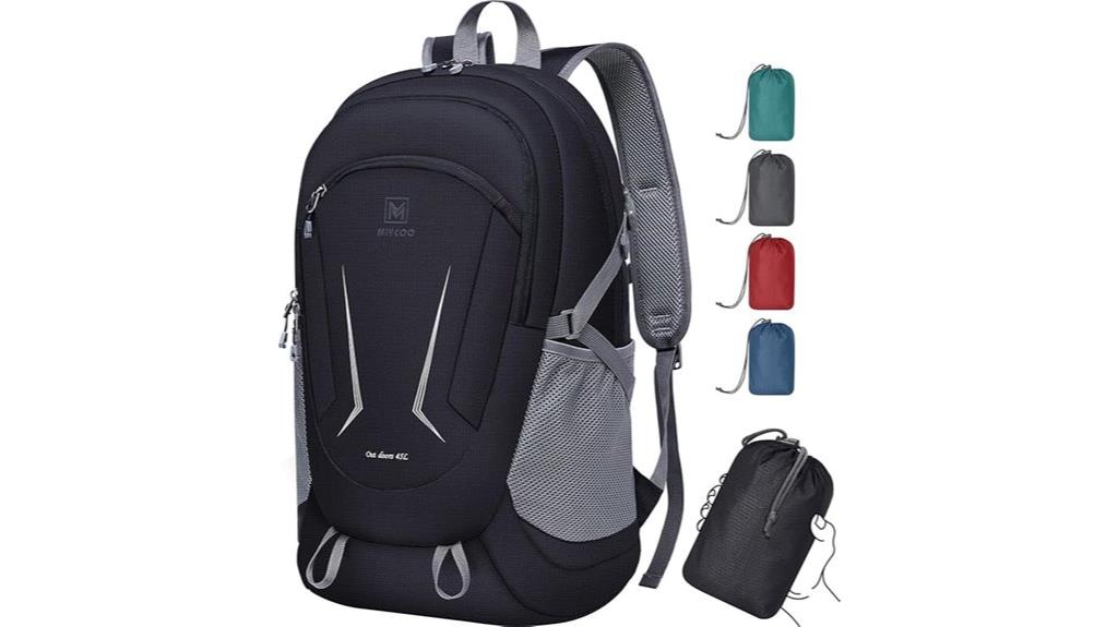 compact waterproof travel backpack