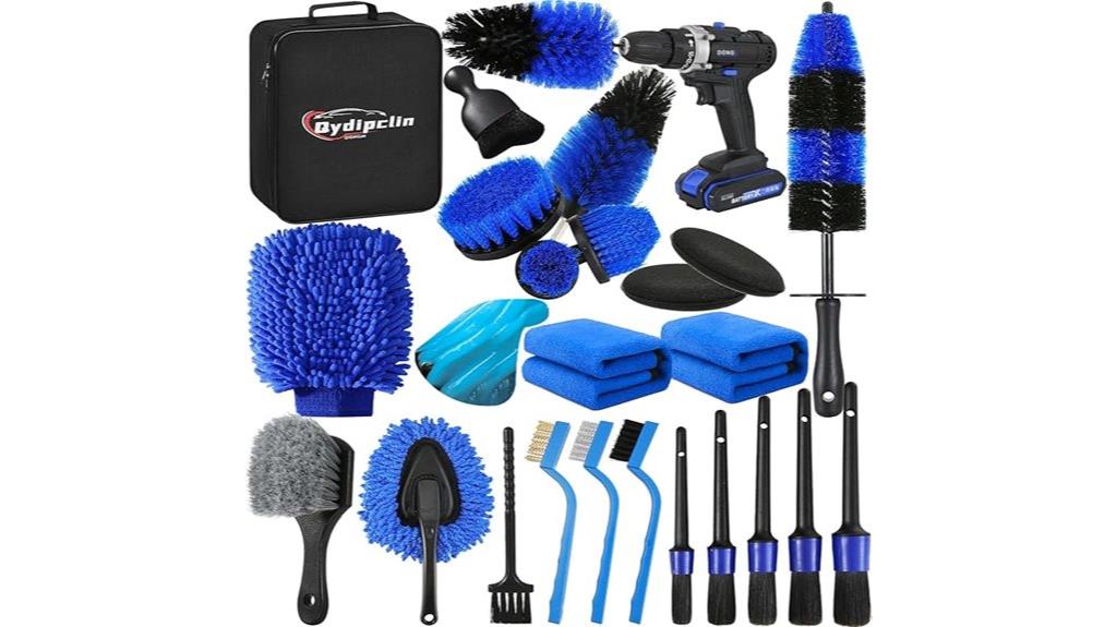 complete car cleaning set