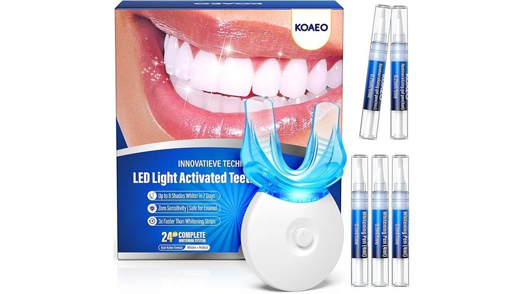 complete whitening kit package