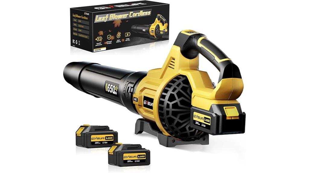 cordless dual batteries high airflow