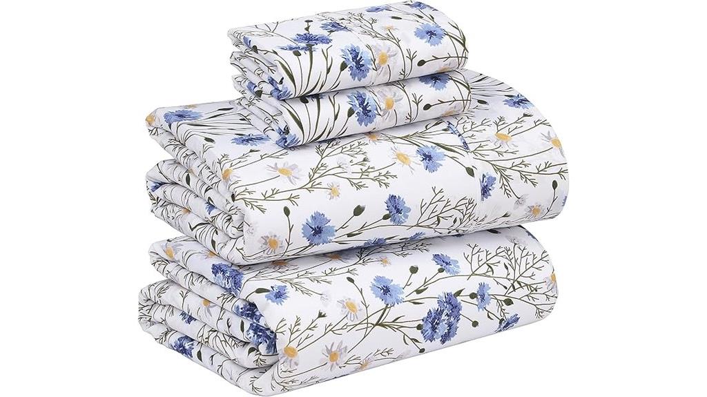 cotton queen sheet set