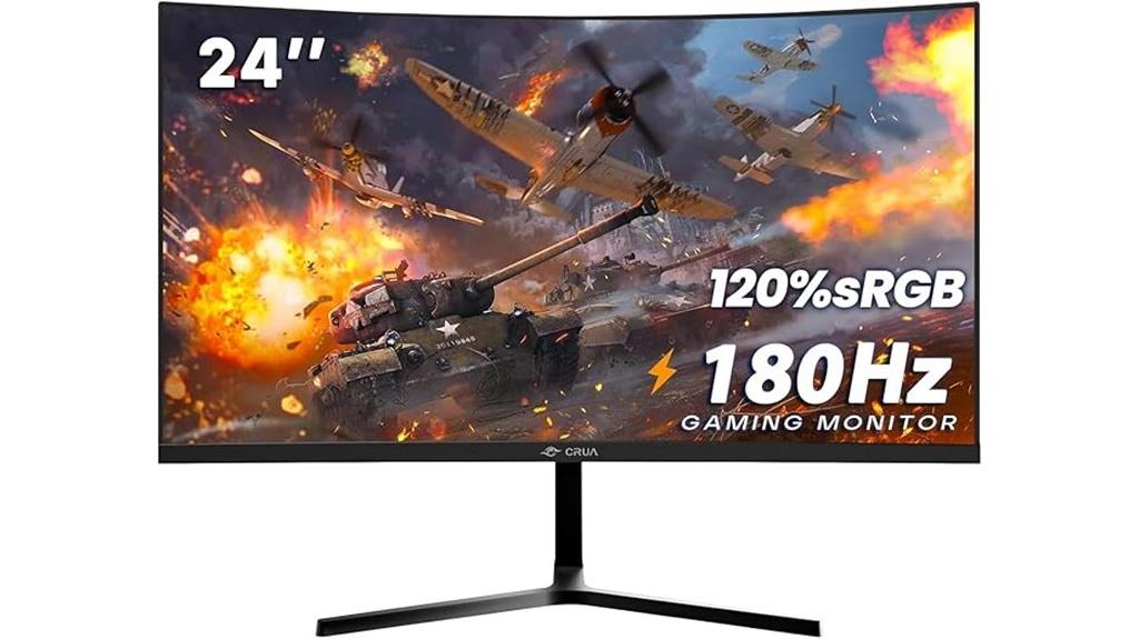 curved 24 inch gaming monitor